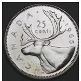 Canada 25 Cent 1965