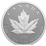 1988-2023 Cdn. Maple Leaf Silver 1/4 oz 3 Dollars