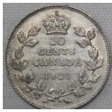 Canada 10 Cents 1931
