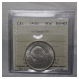 ICCS Canada Fifty Cents 1940  MS-62