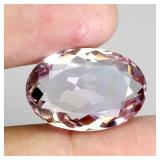 Oval Cut Natural Bi Color Purple Yellow Ametrine B