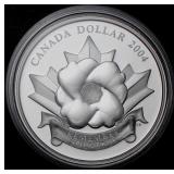 Canada Dollar 2004 The Poppy Armistice Day Proof
