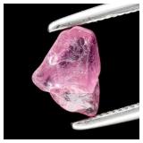 0.82ct 7x5.5mm Rough Natural Pink Sapphire - Unhea