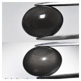 8.01ct Oval Cabochon Natural Purple 4 Ray Star Moo