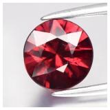 1.18ct VS Semi-Round Brilliant Natural Purplish Pi