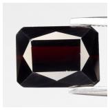 4.06ct VS Octagon Natural Deep Reddish Orange Spes