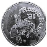 1981 Rodeo Estate Trade Dollar