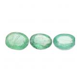 Type Iii 1 ctw Emerald 3 Loose Stones