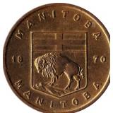 1870 Manitoba Token Prairie Crocus