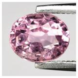 0.75ct 6.2x5mm Oval Natural Pink Tourmaline - Unhe