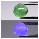 4.44ct Oval Cabochon Natural Green Fluorite - Colo