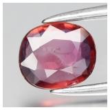 0.45ct Cushion Natural Orangish Pink Sapphire - Un