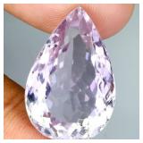 Pear Cut Natural Unheated Pink Amethyst Bolivia 23