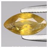 0.67ct Marquise Natural Greenish Yellow Sphene - A