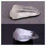 20.55ct 29.5x14mm Rough Natural White Quartz - Bra
