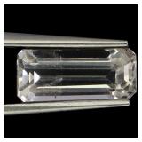 Octagon Cut Natural Peach Pink Kunzite Afghanistan