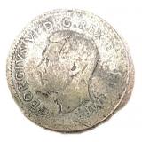 Silver 1939 Canada 10ï¿½ Coin