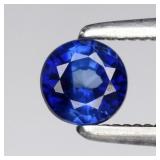 0.45ct 4mm VS Round Blue Sapphire - Madagascar Gem