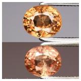 0.69ct 5.5x4.5mm Oval Natural Color Change Garnet