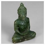 11.97ct 24x15mm Handcraft Gautama Buddha Thai Carv