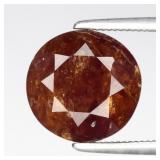 5.50ct Semi-Round Natural Medium Orange Spessartit