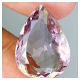 Pear Cut Natural Bi Color Purple Yellow Ametrine B