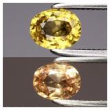 0.44ct 5x4mm Oval Natural Color Change Garnet - Un