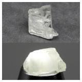 1.46ct 7.7x6.5mm Rough Natural Very Light Green Be