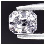 0.31ct 3.8x3.2mm Octagon Natural Very Light Purple