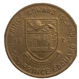 1873 Prince Edward Island Token - Lady's Slipper