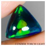 Trilliant Cab Natural AAA Floral Flash Play Of Col