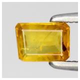 0.47ct 5.2x3.7mm Octagon Yellow Sapphire - Thailan