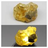 6.20ct 15x11.5mm Rough Natural Yellow Opal - Ethio