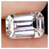 Octagon Cut Natural Unheated Pink Kunzite Afghanis