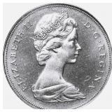 1968 Canada Voyageur $1 Coin