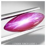 Marquise 100% Natural 6 Rays Red Star Ruby Africa