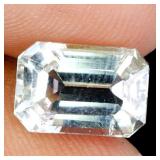 Octagon Natural Unheated Peach Kunzite Afghanistan