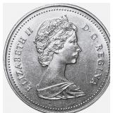 1986 Canada Voyageur $1 Coin