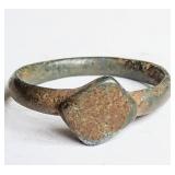 Ancient AD200-300 Roman  Ring bronze