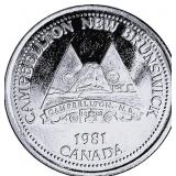 1981 Campbellton N.B. Canada Trade Dollar