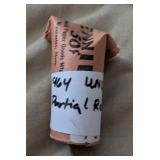 1964 UNC Pennies Partial Roll