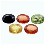 1 ctw Sapphire 5 Loose Stones