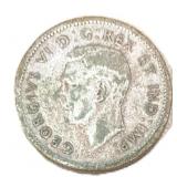 Silver 1945 Canada 10ï¿½ Coin