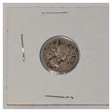 Silver 1964 Canada 10ï¿½ Coin