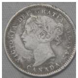 Canada 10 Cents 1899 Large 99