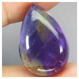Pear Cab Natural Bi Color Purple Yellow Ametrine B