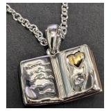 Silver 4.16g Genuine Diamond 0.015ct