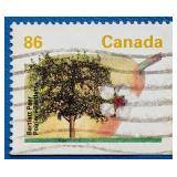 Canada 1992 'Bartlett Pear' 86c stamp #1372