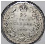 Canada 25 Cent 1928