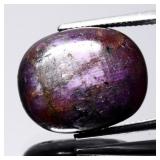 29.24ct Oval Cabochon Natural Pinkish Purple Sapph